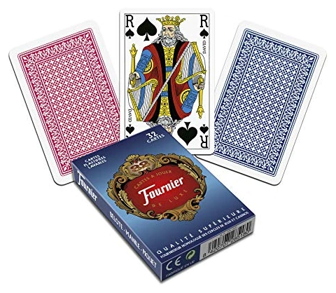 All details for the board game Belote and similar games