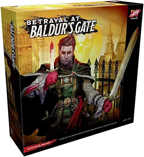 All details for the board game Betrayal at Baldur's Gate and similar games