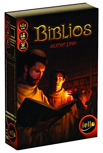 All details for the board game Biblios and similar games