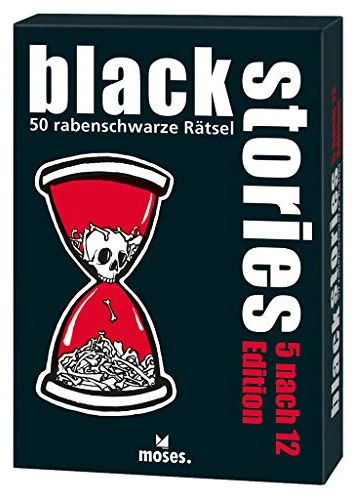 All details for the board game Black Stories: 5 past 12 Edition and similar games