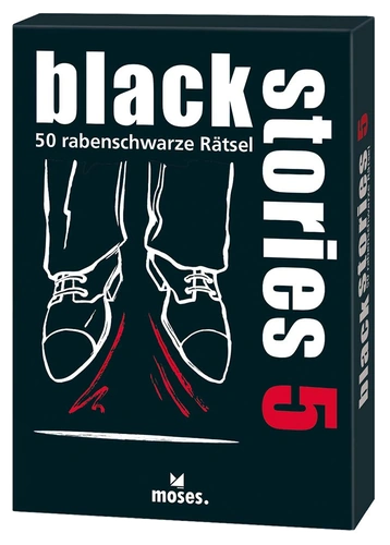 All details for the board game Black Stories 5 and similar games