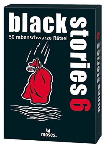 All details for the board game Black Stories 6 and similar games