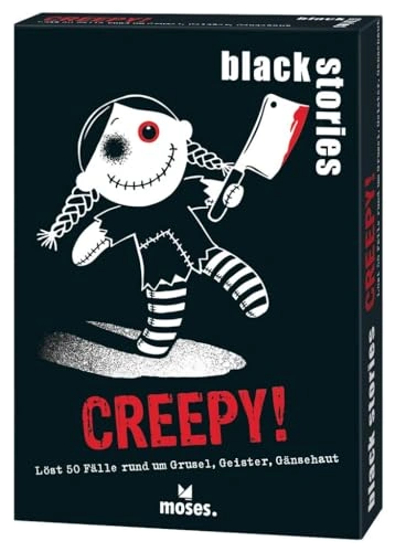 All details for the board game Black Stories: Creepy! and similar games