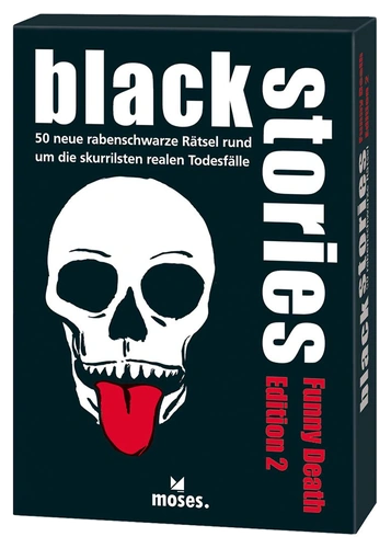 All details for the board game Black Stories: Funny Death Edition 2 and similar games