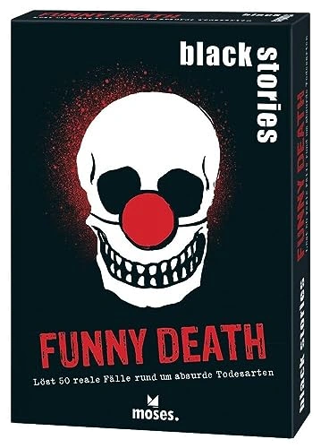 All details for the board game Black Stories: Funny Death Edition and similar games