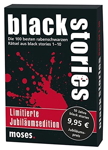 All details for the board game Black Stories: Anniversary Edition - Best of 1-10 and similar games