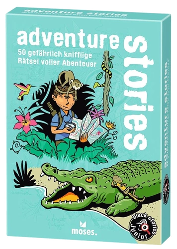 All details for the board game Black Stories Junior: Adventure Stories and similar games
