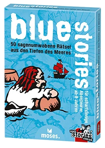 All details for the board game Black Stories Junior: Blue Stories and similar games