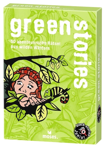 All details for the board game Black Stories Junior: Green Stories and similar games