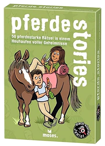 All details for the board game Black Stories Junior: Horses Stories and similar games