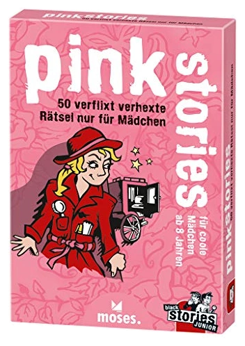All details for the board game Black Stories Junior: Pink Stories and similar games