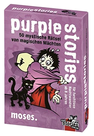 All details for the board game Black Stories Junior: Purple Stories and similar games