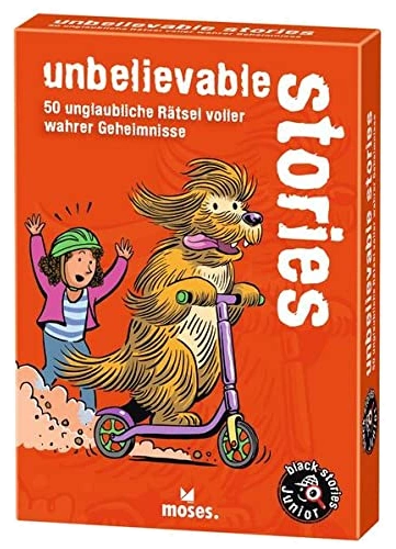 All details for the board game Black Stories Junior: Unbelievable Stories and similar games