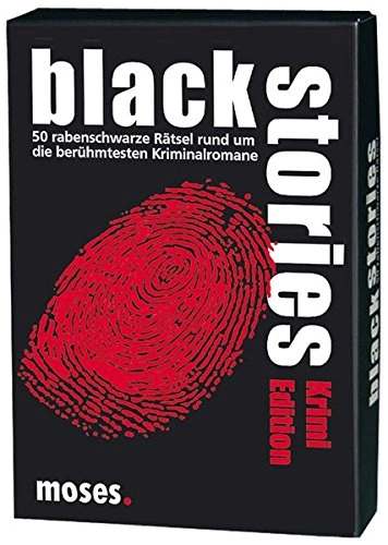 All details for the board game Black Stories: Thriller Edition and similar games