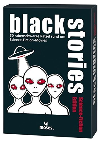 All details for the board game Black Stories: Science-Fiction Edition and similar games