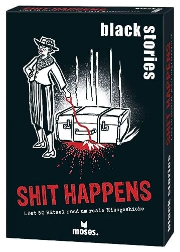All details for the board game Black Stories: Shit Happens Edition and similar games