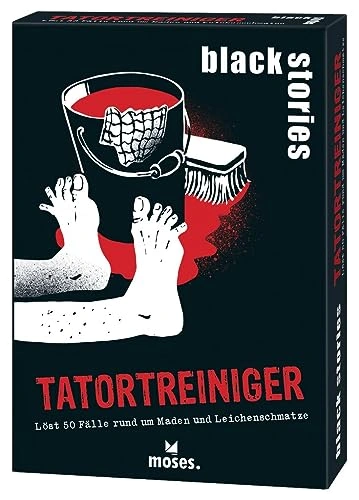 All details for the board game Black Stories: Tatortreiniger and similar games