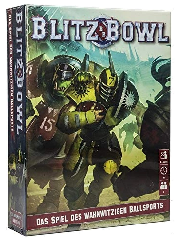 All details for the board game Blitz Bowl and similar games