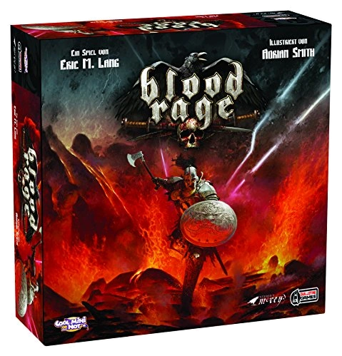 All details for the board game Blood Rage and similar games