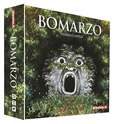 All details for the board game Bomarzo and similar games