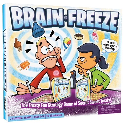All details for the board game Brain Freeze and similar games
