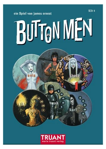 All details for the board game Button Men and similar games