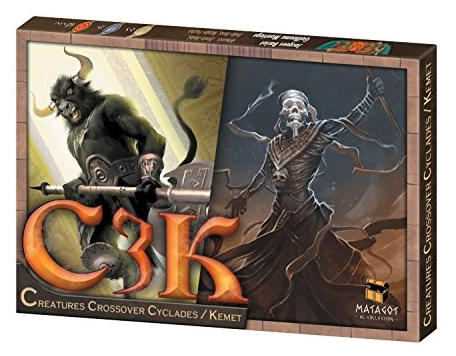 All details for the board game C3K: Creatures Crossover Cyclades/Kemet and similar games