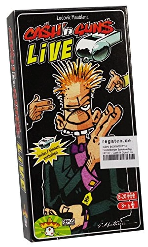 All details for the board game Ca$h 'n Gun$: Live and similar games