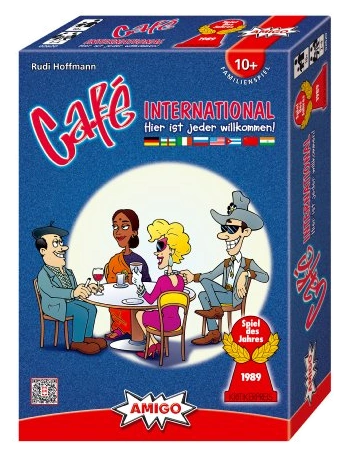 All details for the board game Café International (Spiel des Jahres 1989 winner) and similar games