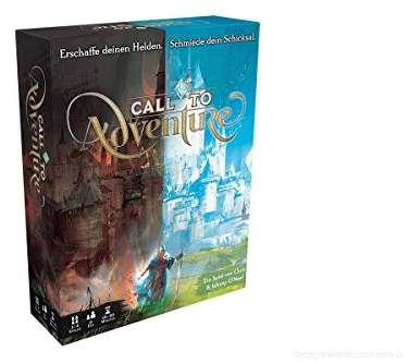 All details for the board game Call to Adventure and similar games