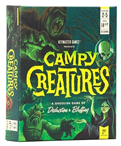 All details for the board game Campy Creatures and similar games