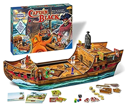 All details for the board game Captain Black and similar games