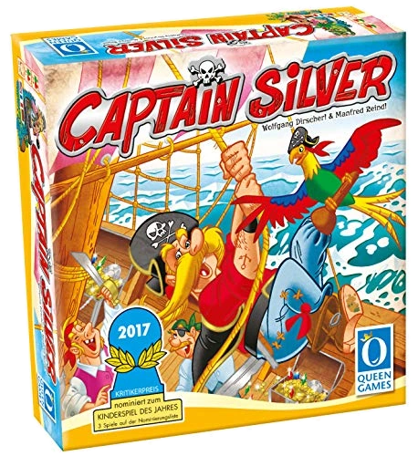 All details for the board game Captain Silver and similar games