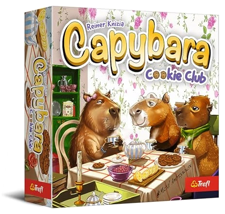 All details for the board game Capybara Cookie Club and similar games
