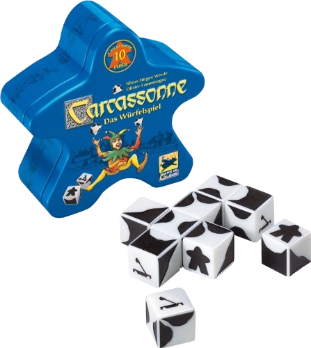All details for the board game Carcassonne: The Dice Game and similar games
