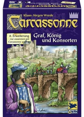 All details for the board game Carcassonne: Count, King & Robber (6th Expansion) and similar games