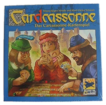 All details for the board game Cardcassonne and similar games