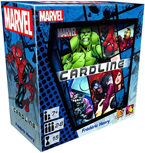 All details for the board game Cardline: Marvel and similar games
