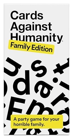 All details for the board game Cards Against Humanity: Family Edition and similar games
