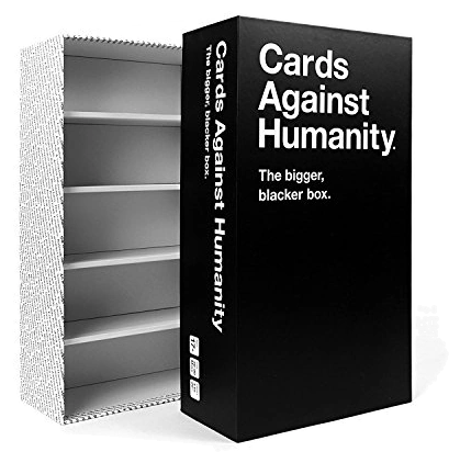 All details for the board game Cards Against Humanity: The Bigger, Blacker Box and similar games