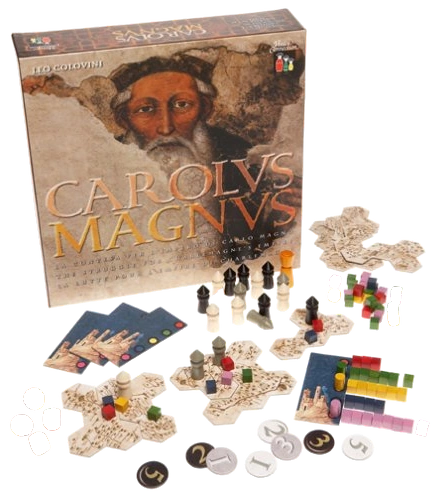 All details for the board game Carolus Magnus and similar games