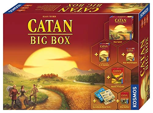 All details for the board game Catan: Big Box (2019) and similar games