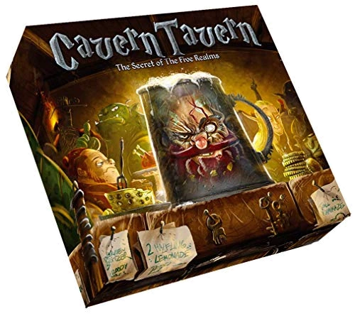 All details for the board game Cavern Tavern and similar games