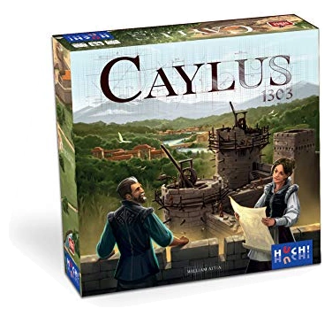 All details for the board game Caylus 1303 and similar games
