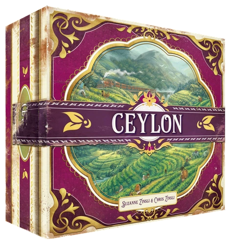 All details for the board game Ceylon and similar games