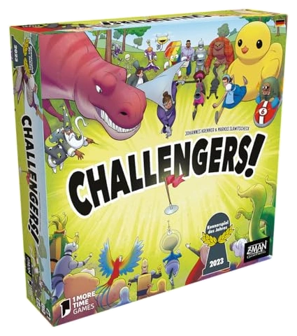 All details for the board game Challengers! and similar games
