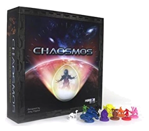 All details for the board game Chaosmos and similar games
