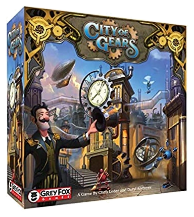 All details for the board game City of Gears and similar games