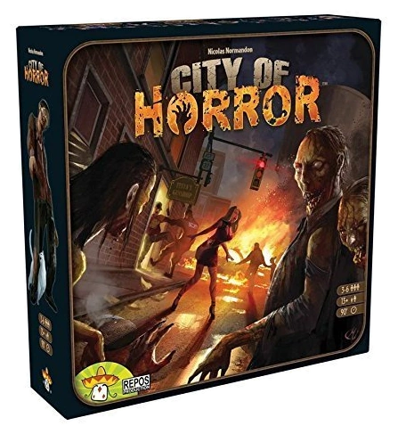 All details for the board game City of Horror and similar games