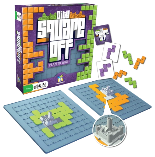 All details for the board game City Square Off and similar games